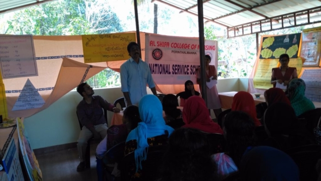 NSS Special camp on 17-03-2018 Nutritional health programme at Vellila Mankada